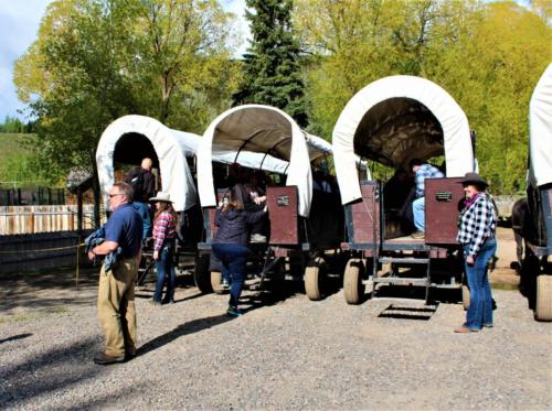 Climbing Onto The Wagons