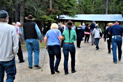 Headed Up To The Bar T 5 Camp