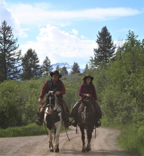 Riding Up Cache Creek Canyon