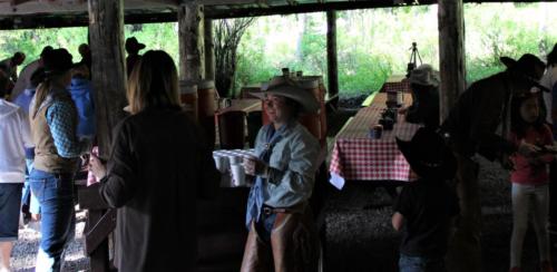 Maddie Serving Drinks