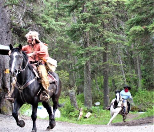 Buckskin Followed By An Outlaw