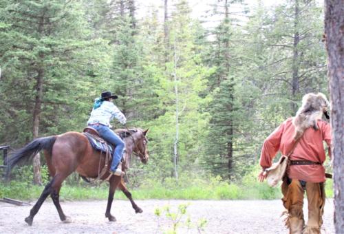 Buckskin And An Outlaw