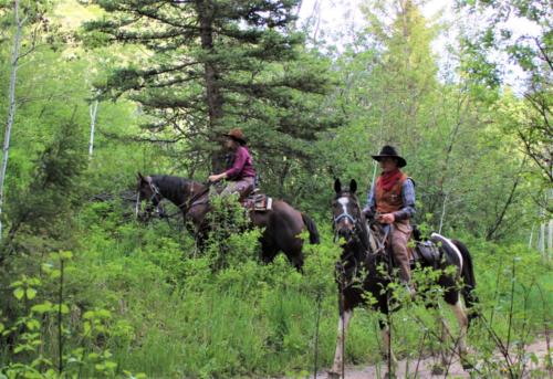 The Outriders Heading Out Of Camp