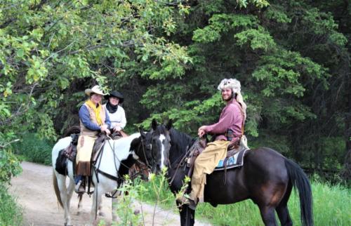 Meet some visitors up Cache Creek Canyon.
