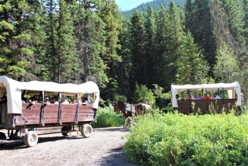 Pulling Into Camp